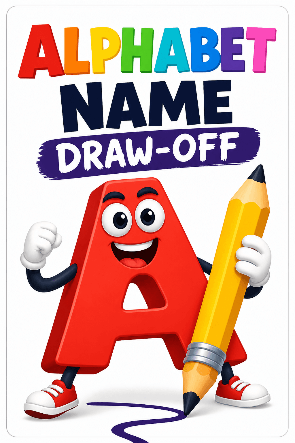 Alphabet Name Draw-Off