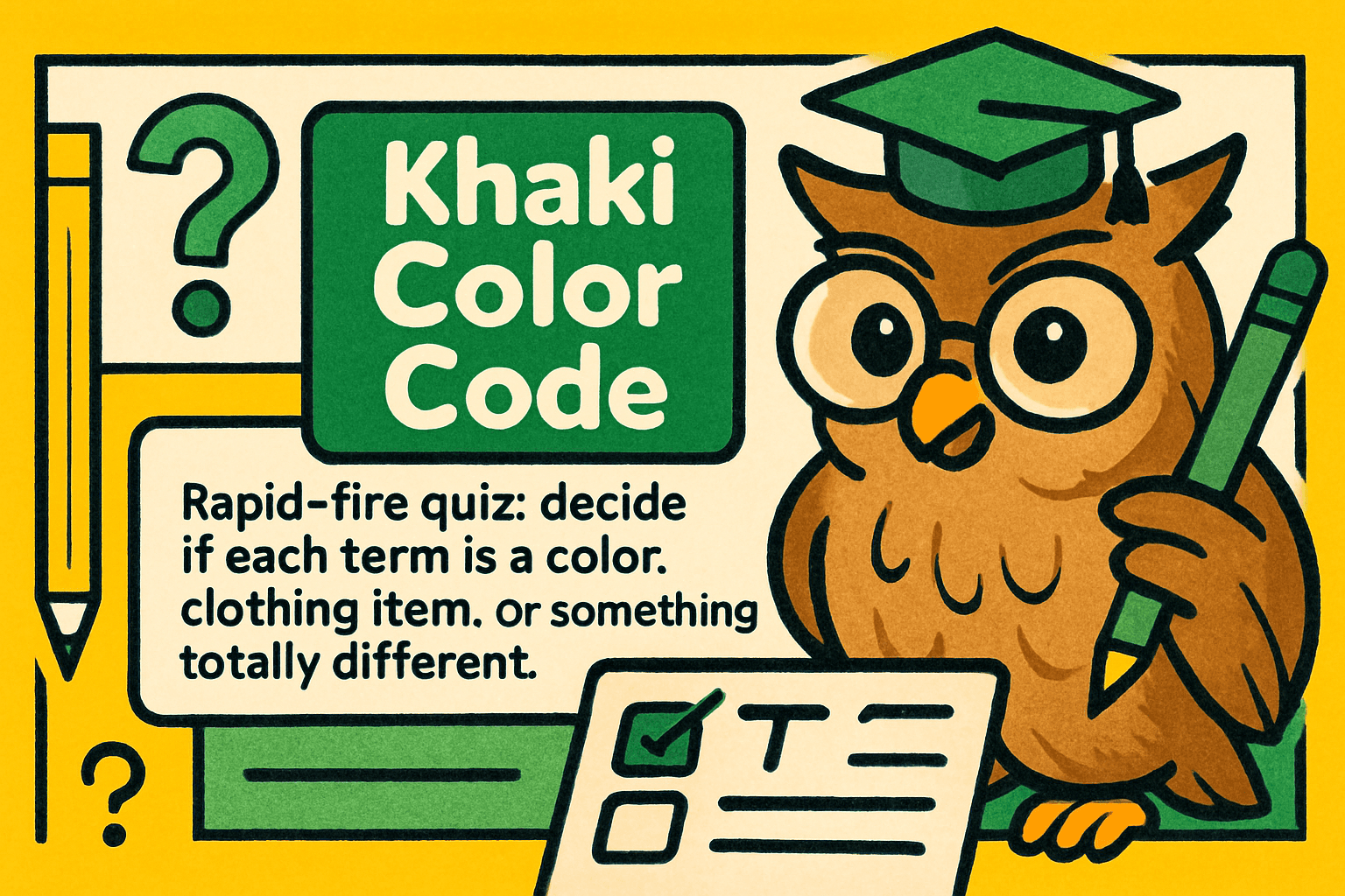 Khaki Color Code