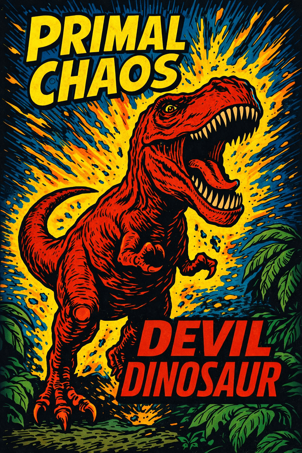 Devil Dinosaur Reveal Poster