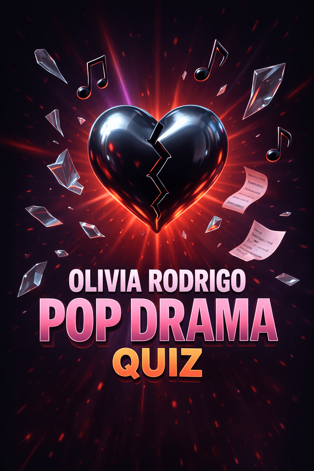 Olivia Rodrigo Pop Drama Quiz