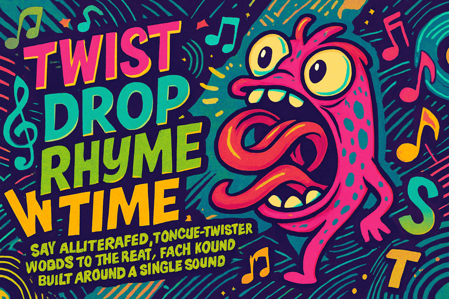 Twist Drop Rhyme Time