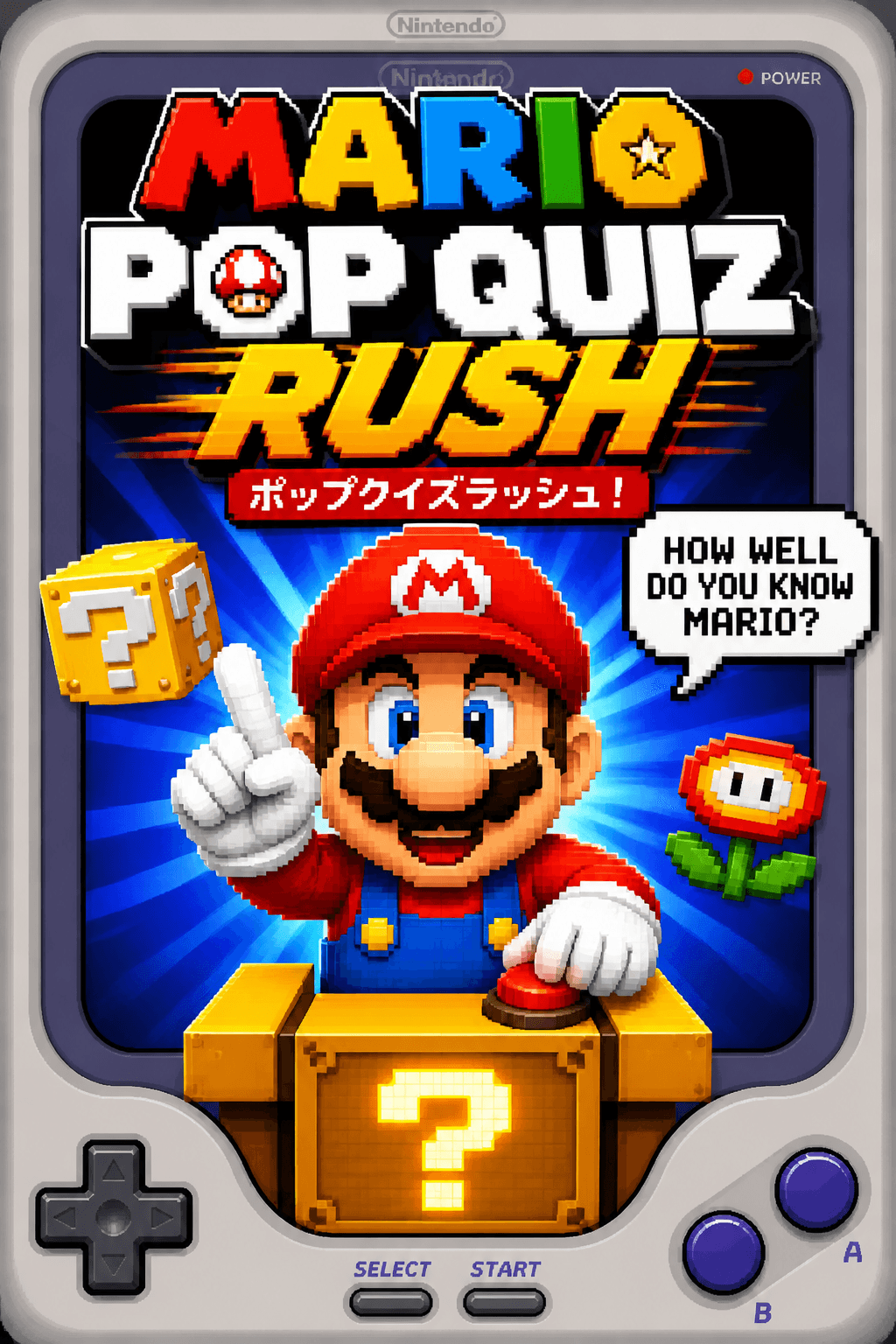 Mario Pop Quiz Rush