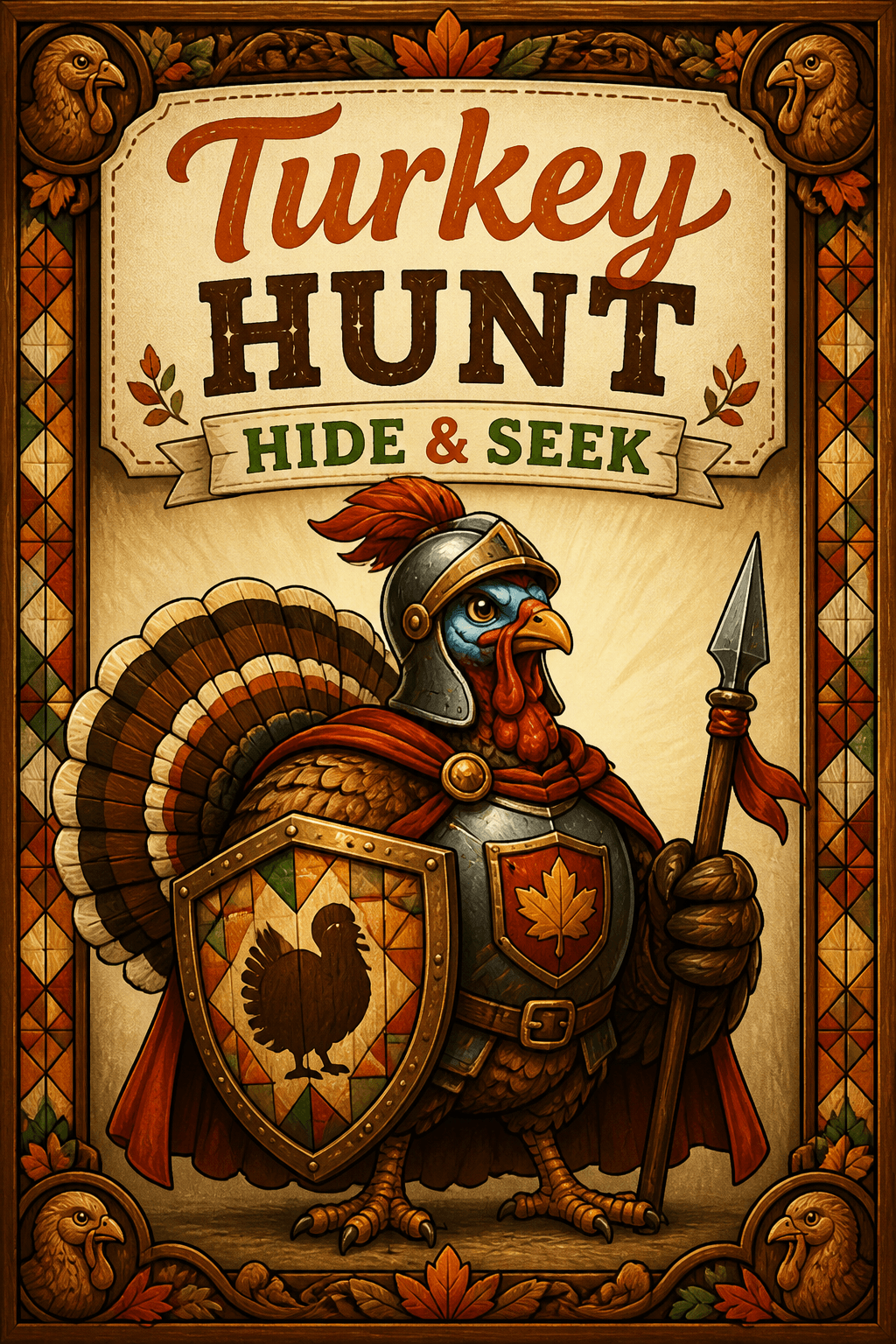Turkey Hunt Hide & Seek