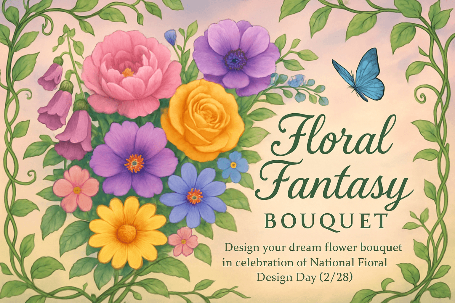 Floral Fantasy Bouquet