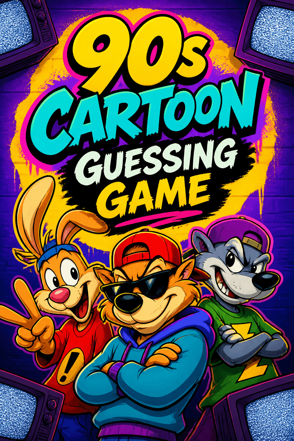 90s Cartoon Guessing Game