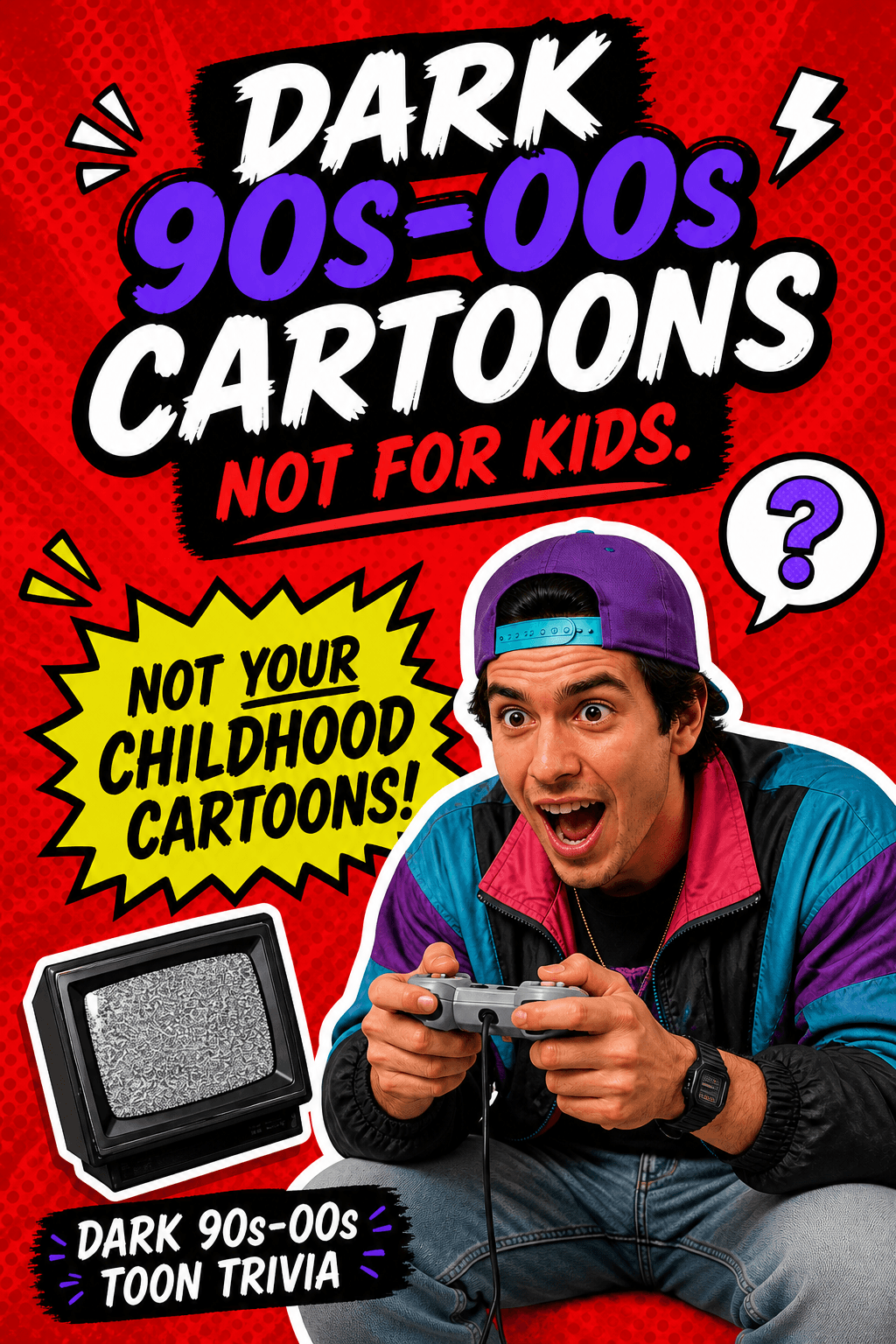 Dark 90s-00s cartoons not for kids