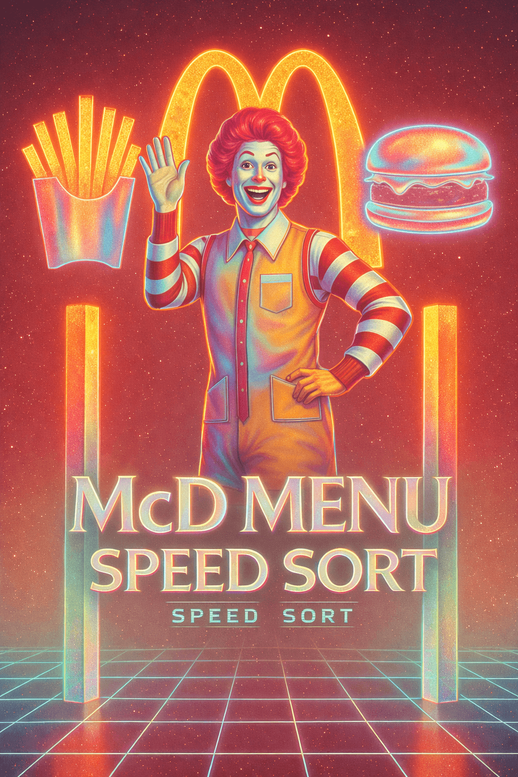 McD Menu Speed Sort