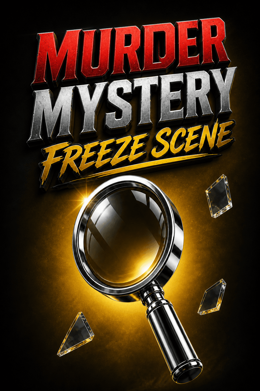 Murder Mystery Freeze Scene