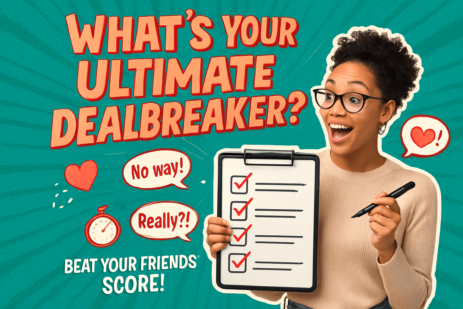 Name Your Dating Dealbreakers!