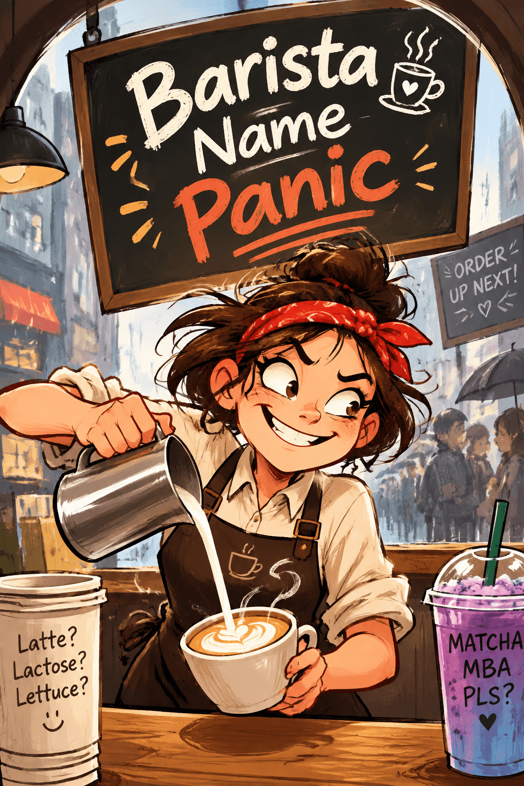 Barista Name Panic