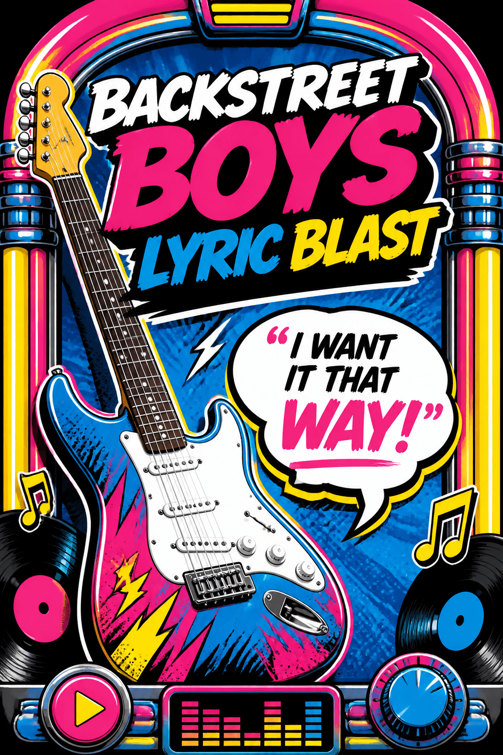 Backstreet Boys Lyric Blast