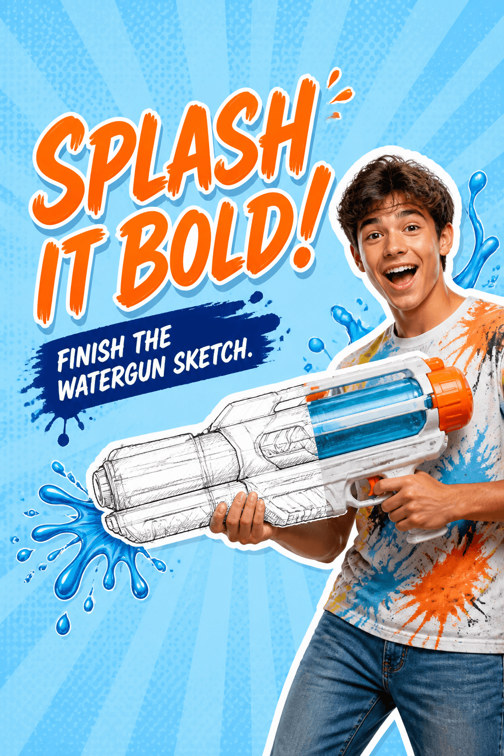 Watergun Finish Sketch
