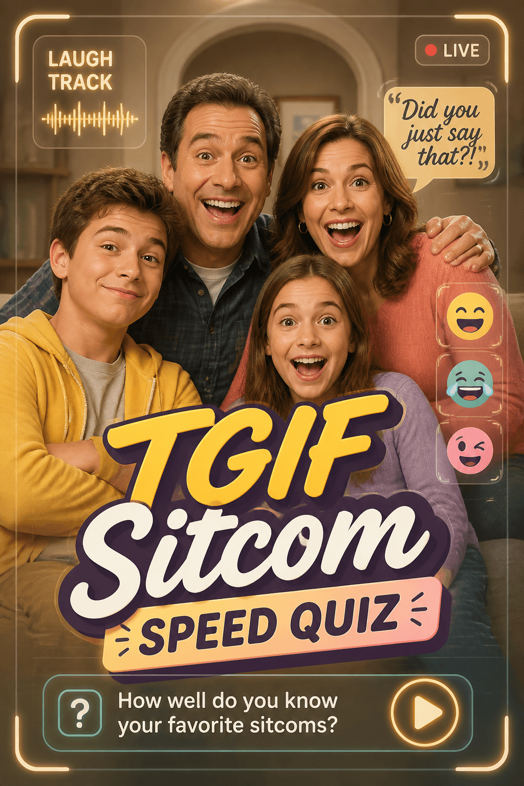TGIF Sitcom Speed Quiz