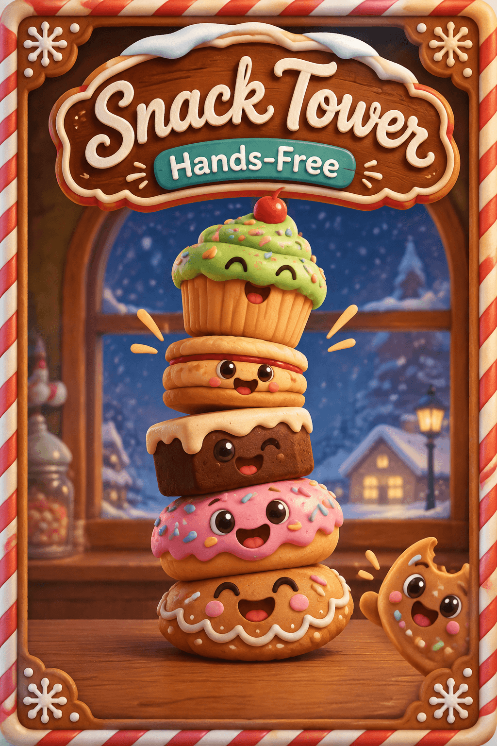 Snack Tower Hands-Free