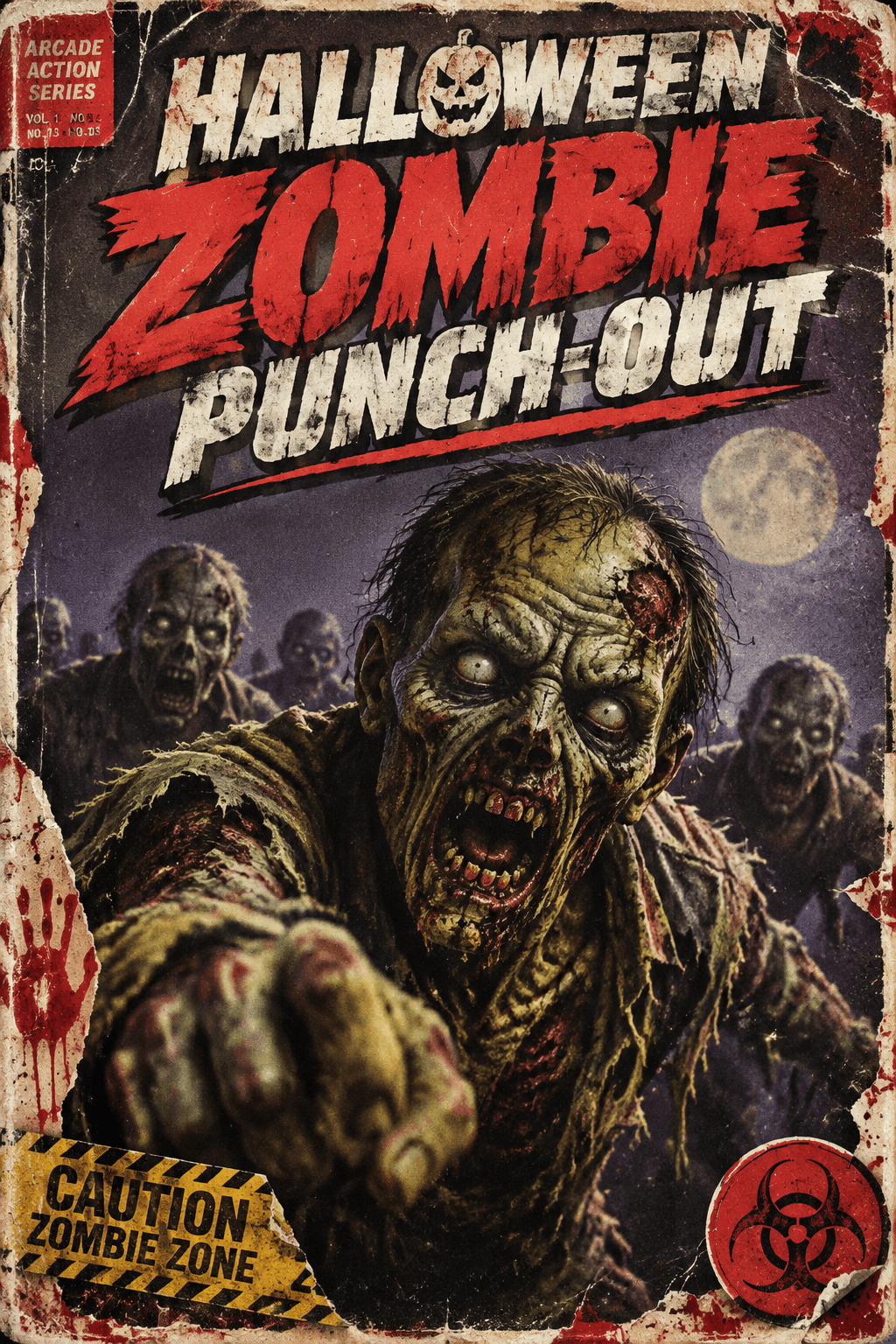 Halloween Zombie Punch-Out