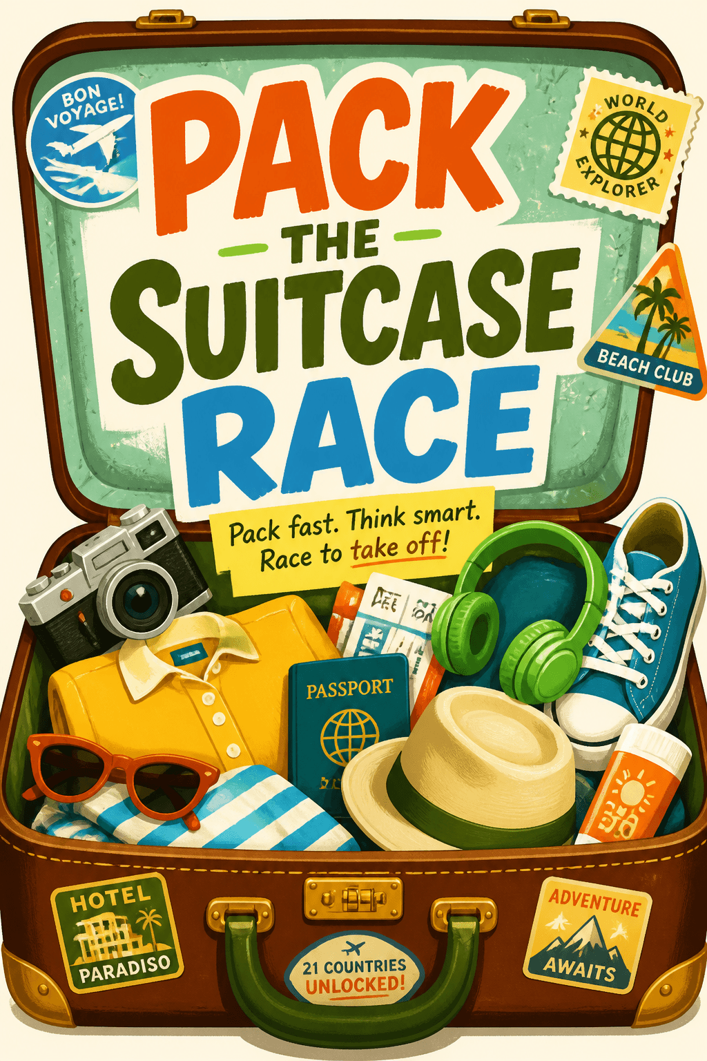 Pack the Suitcase Race