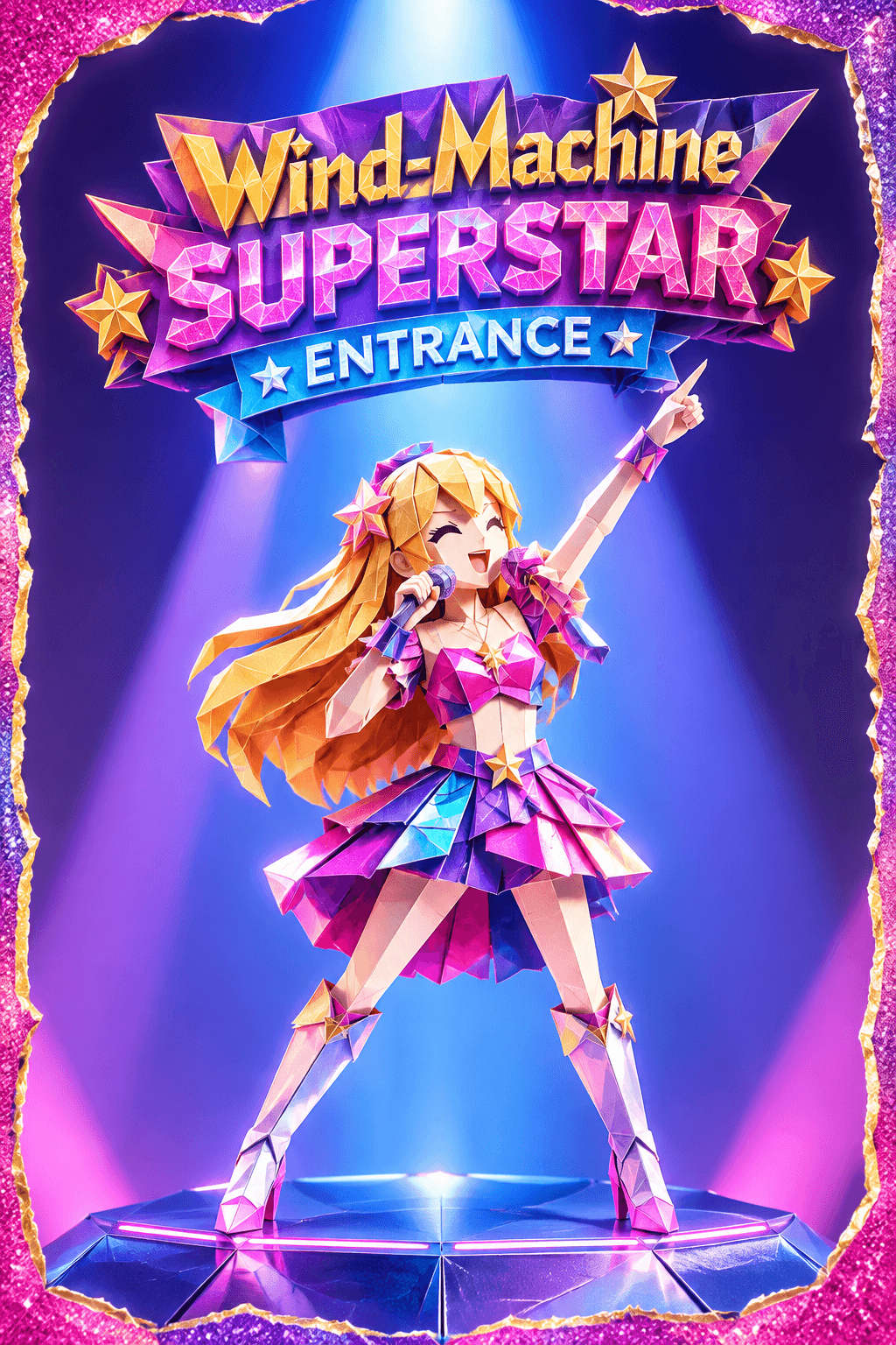 Wind-Machine Superstar Entrance