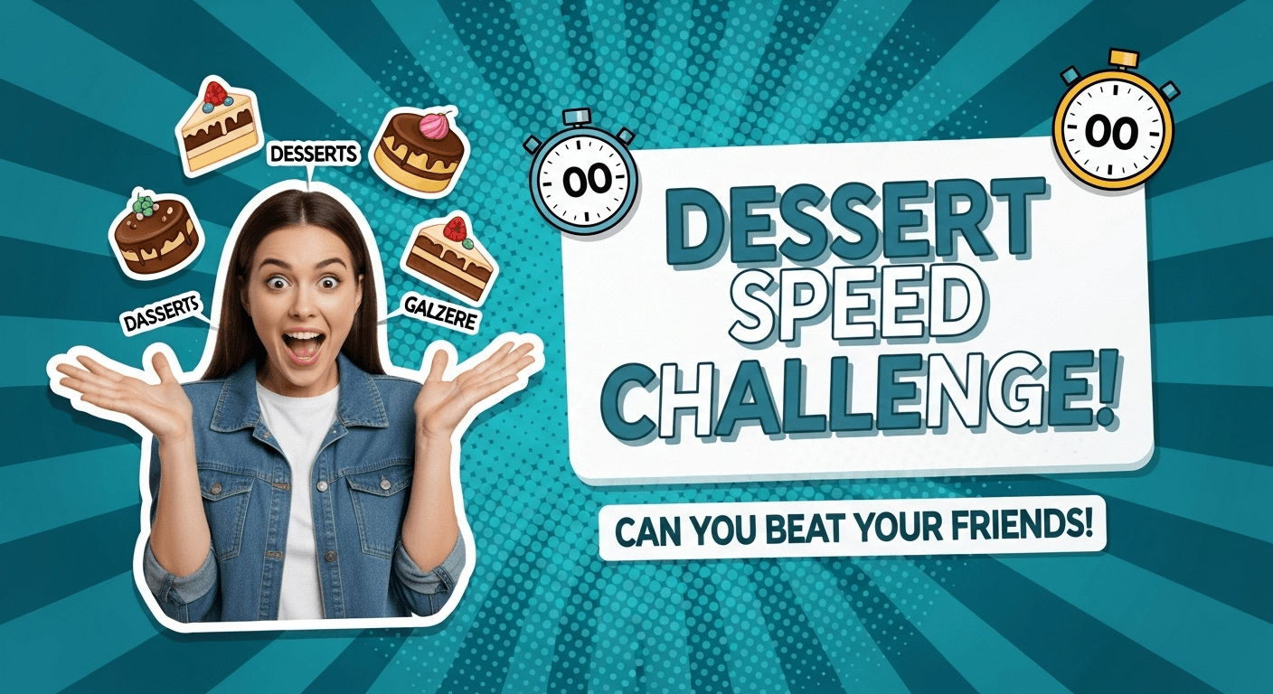 Dessert Speed Challenge!