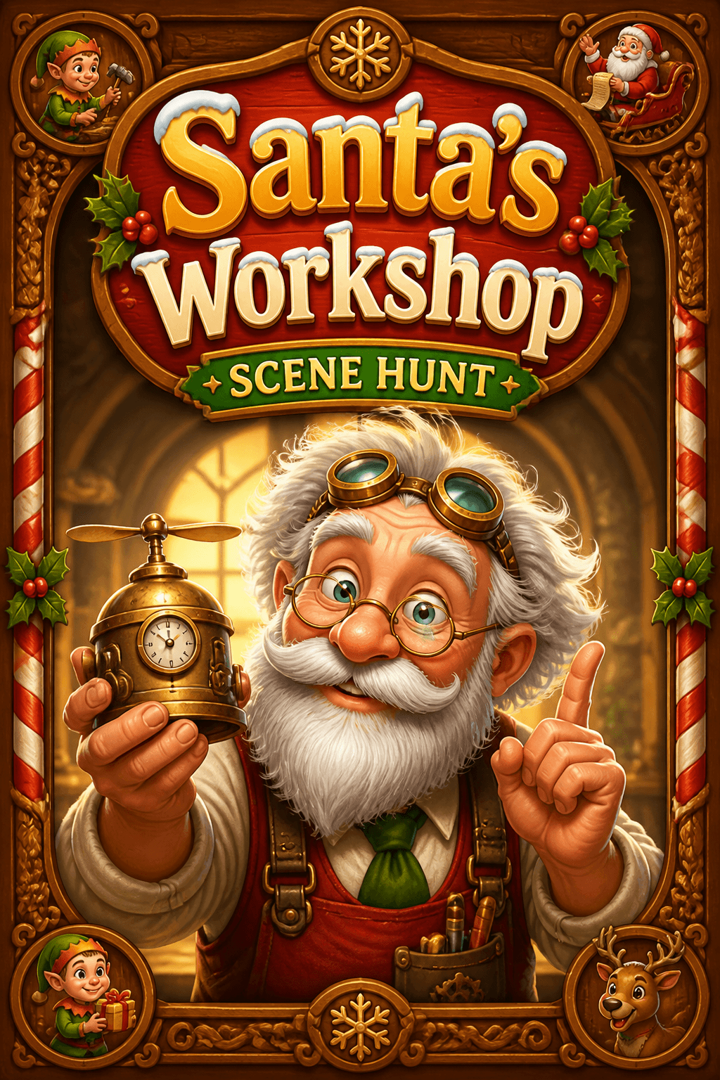 Santa's Workshop Scene Hunt
