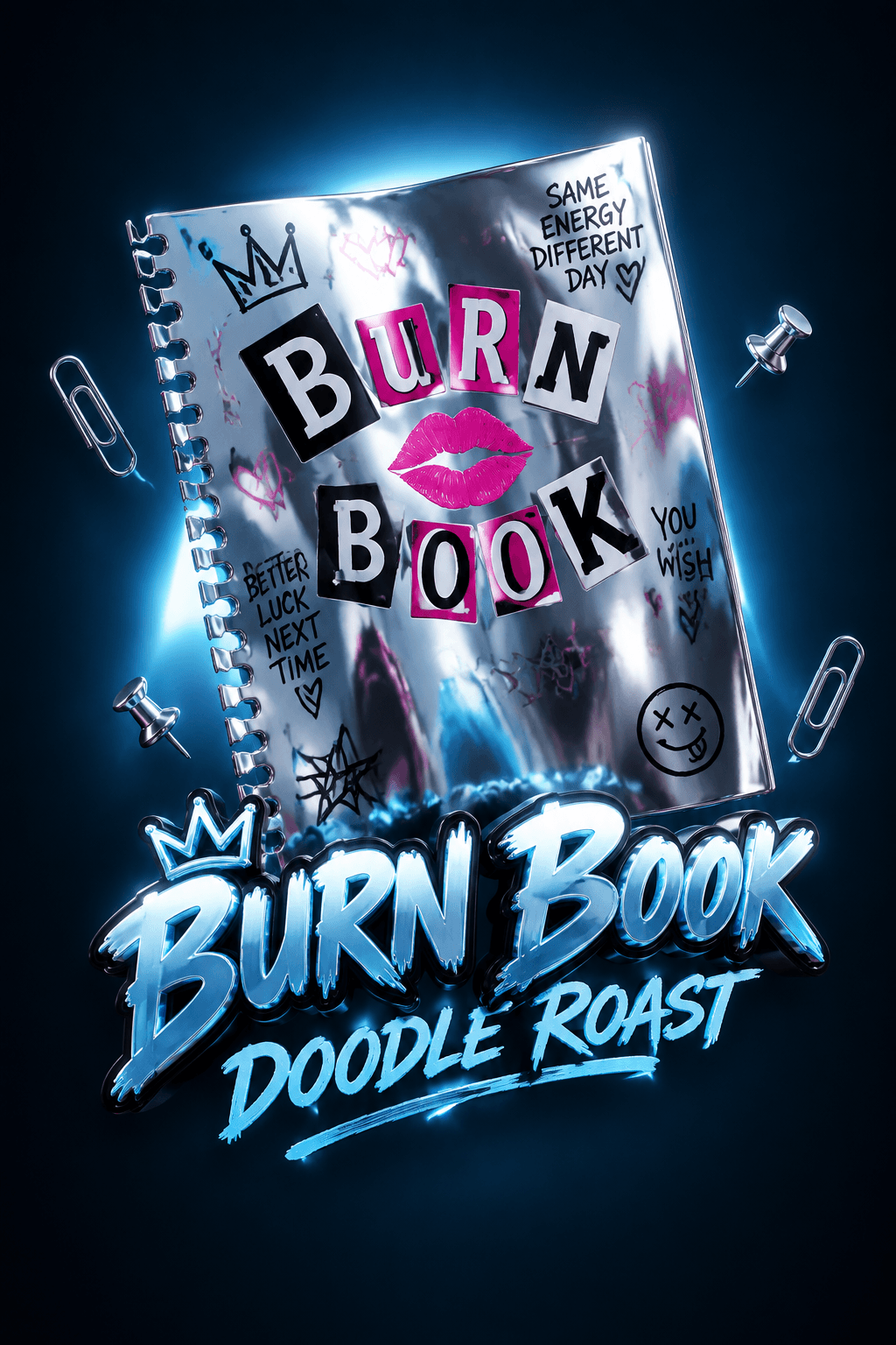 Burn Book Doodle Roast
