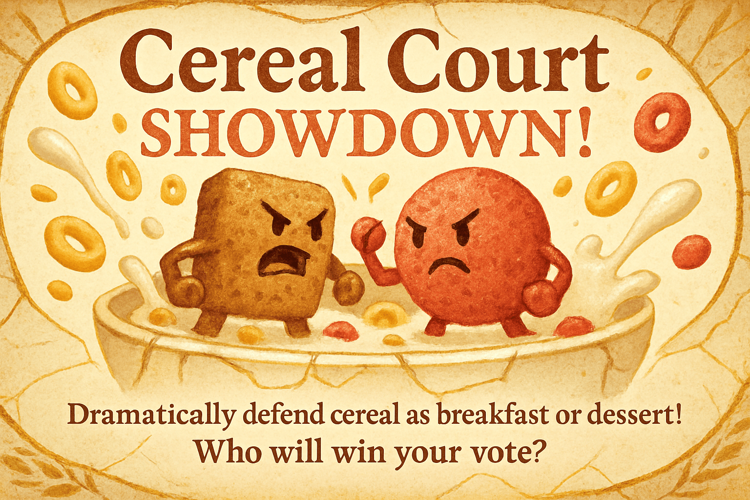 Cereal Court Showdown!