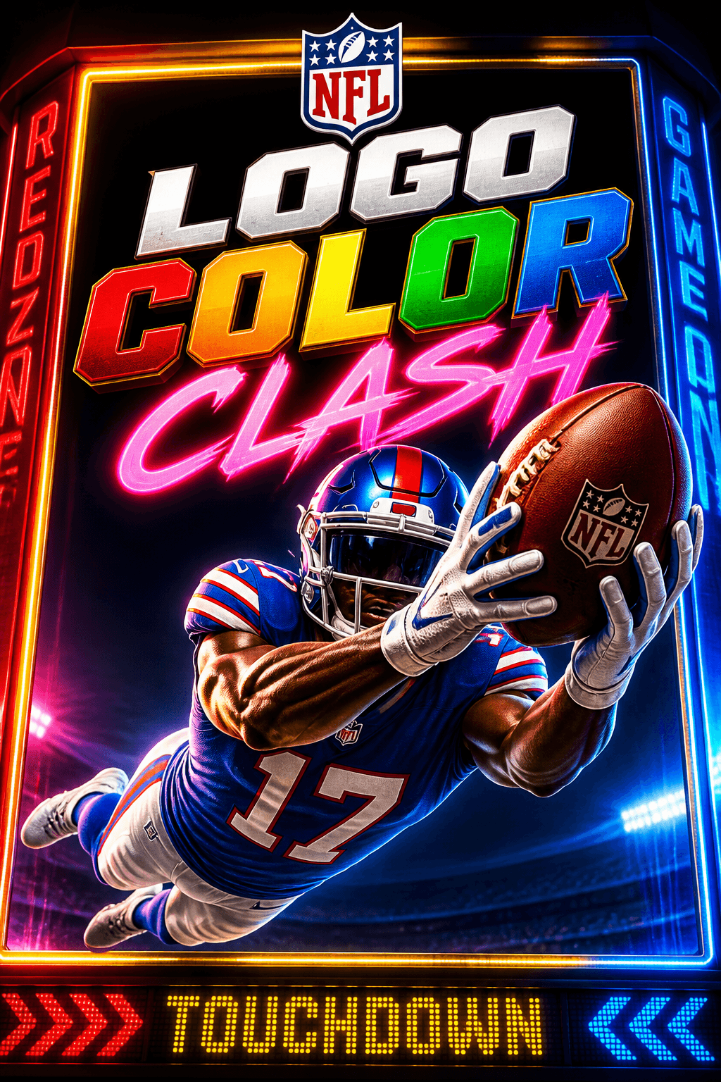 NFL Logo Color Clash
