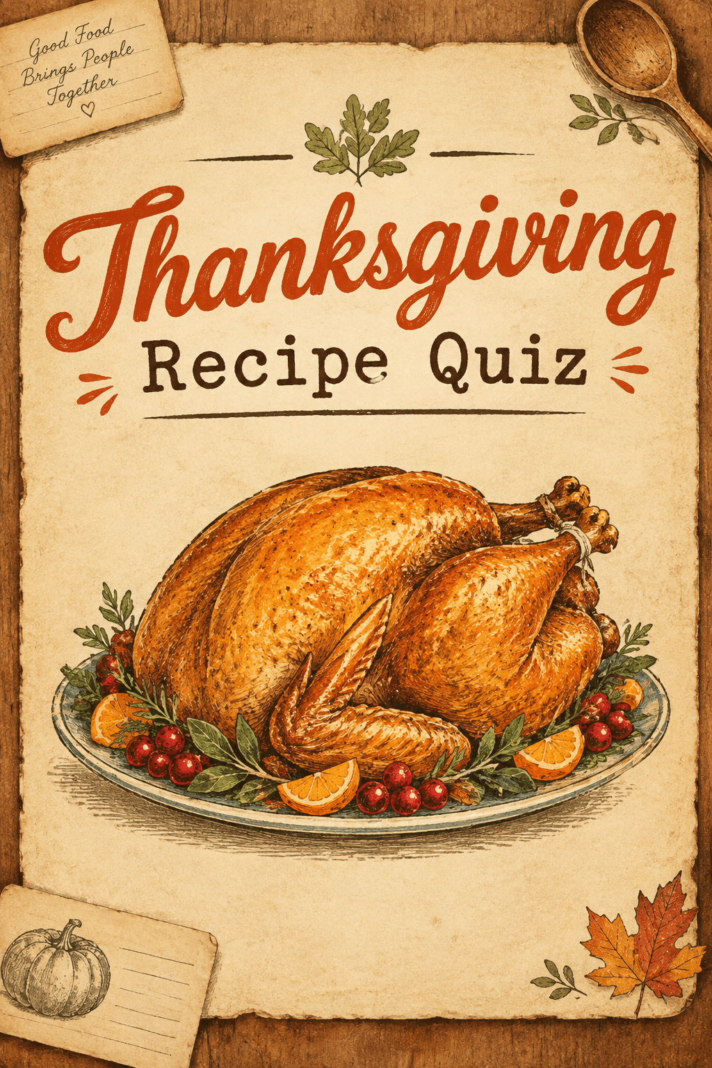 Thanksgiving Recipe Quiz