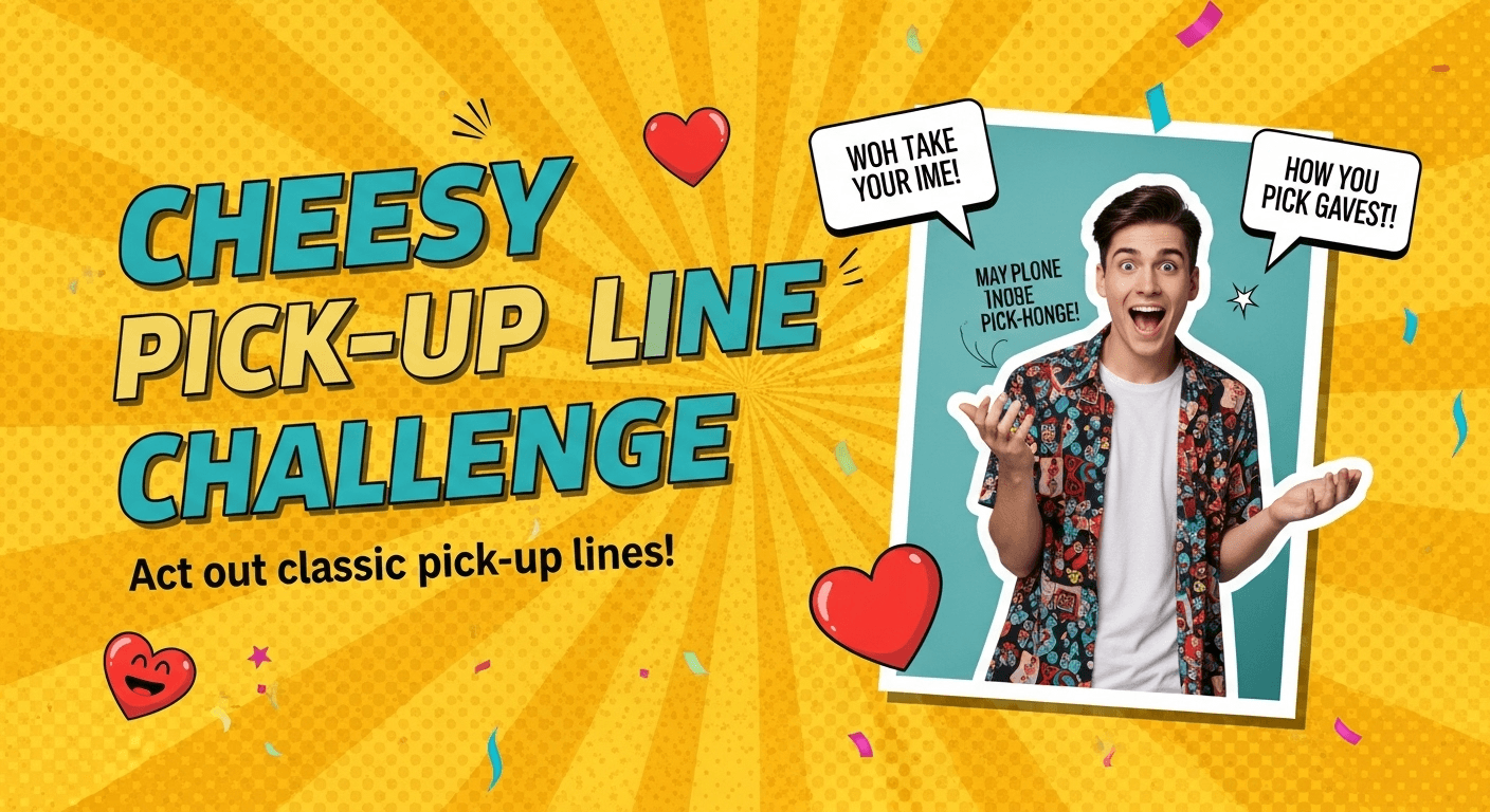 Cheesy Pick-up Line Challenge