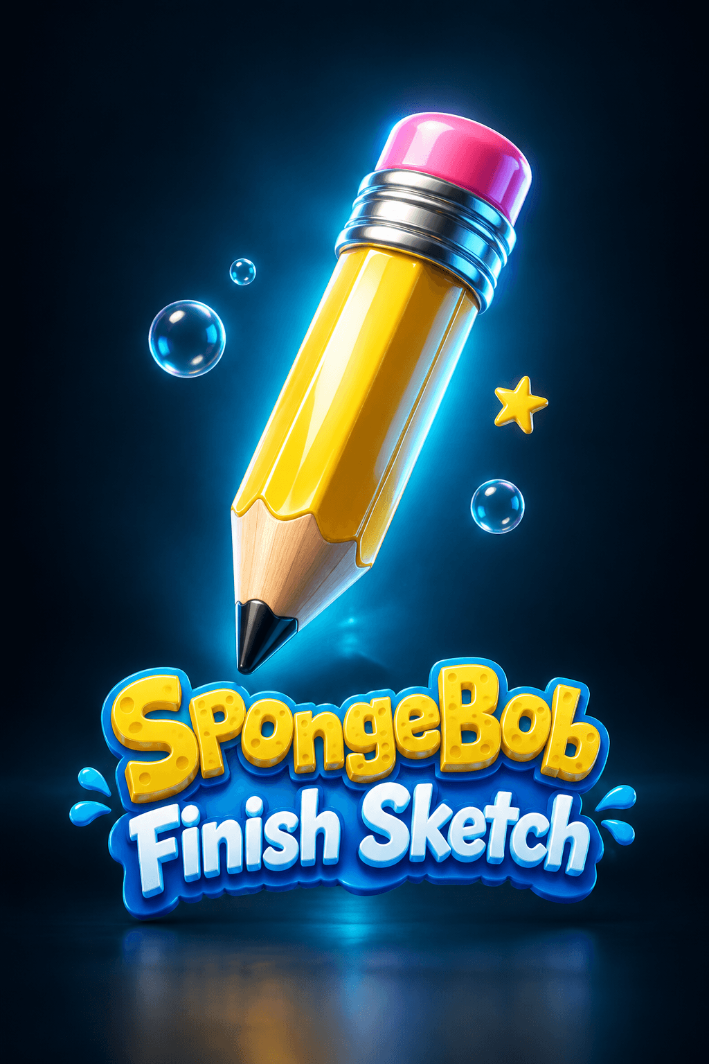 SpongeBob Finish Sketch