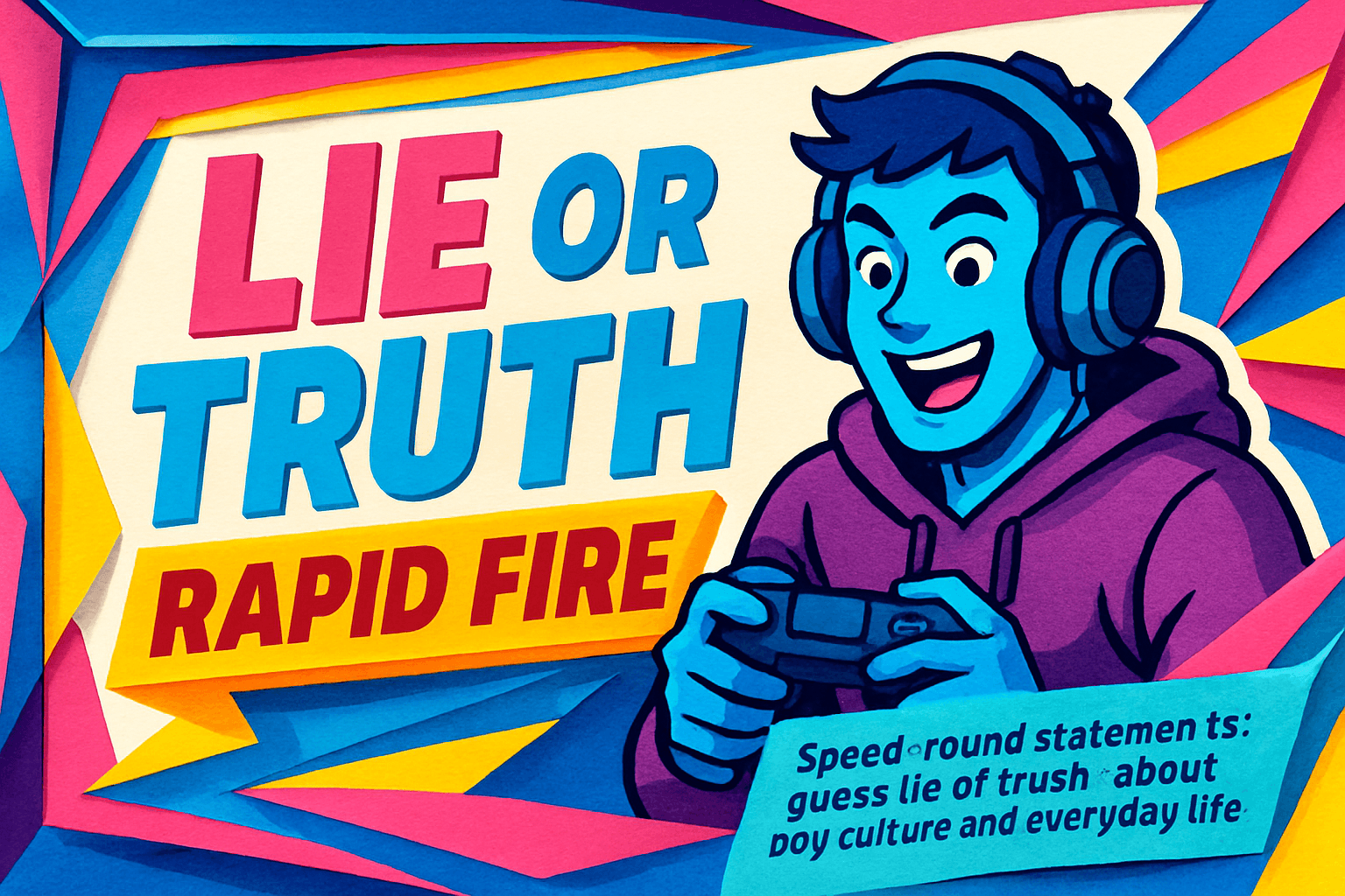 Lie or Truth Rapid Fire