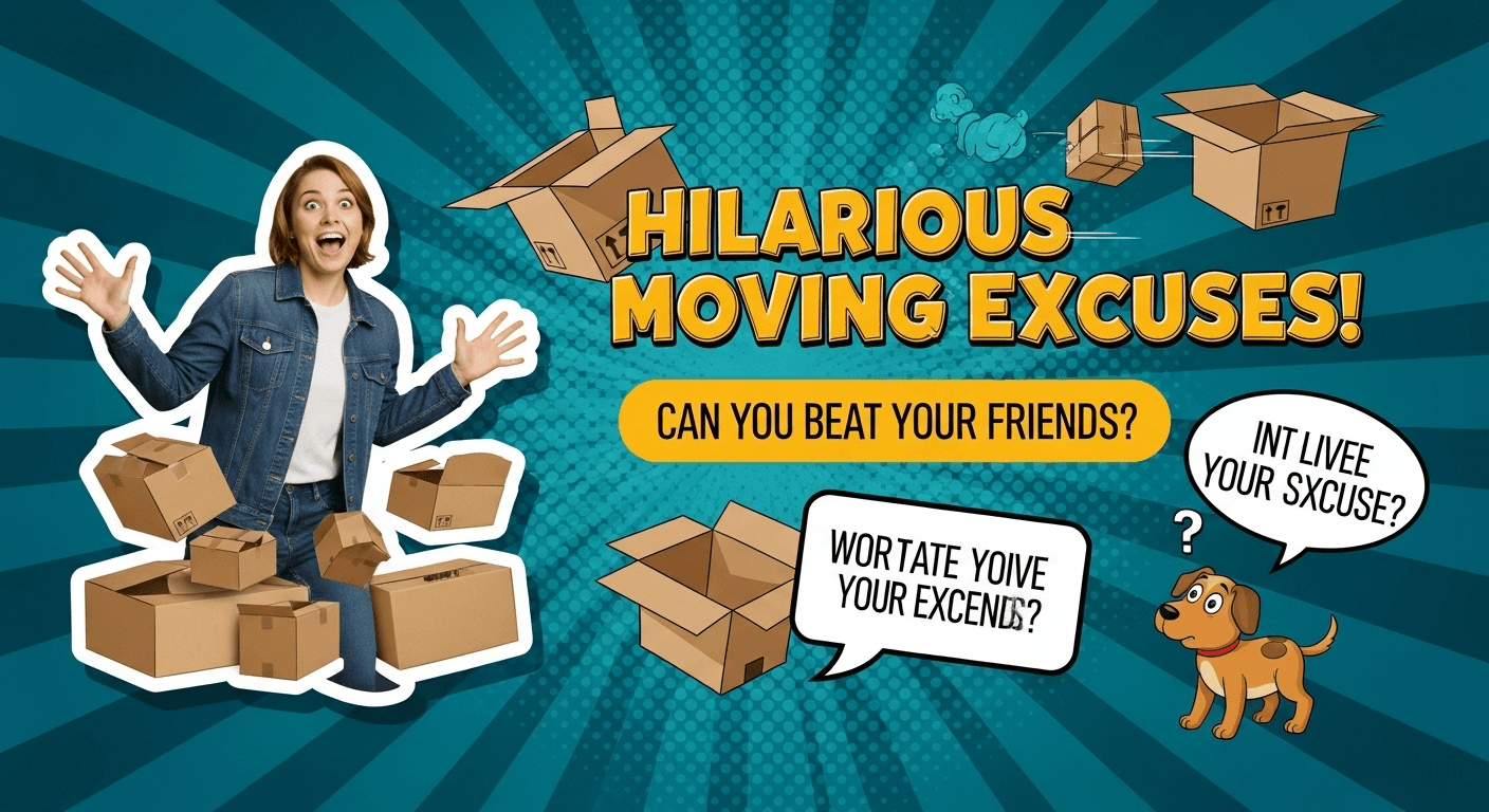 Hilarious Moving Excuses!