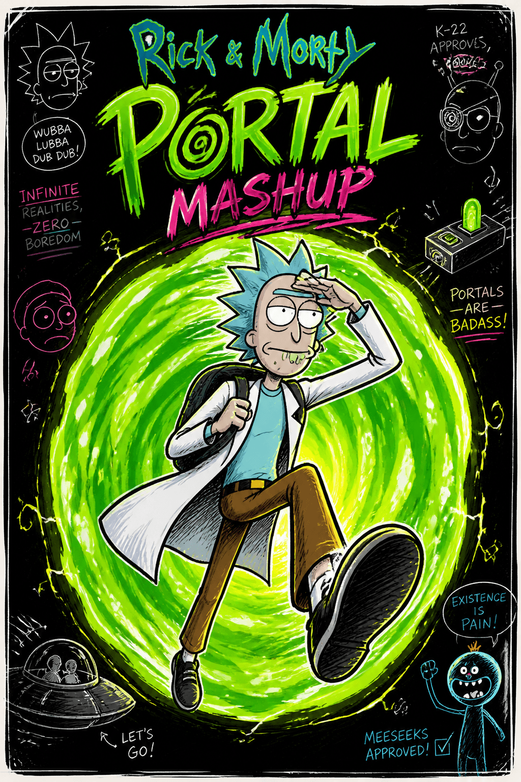 Rick & Morty Portal Mashup
