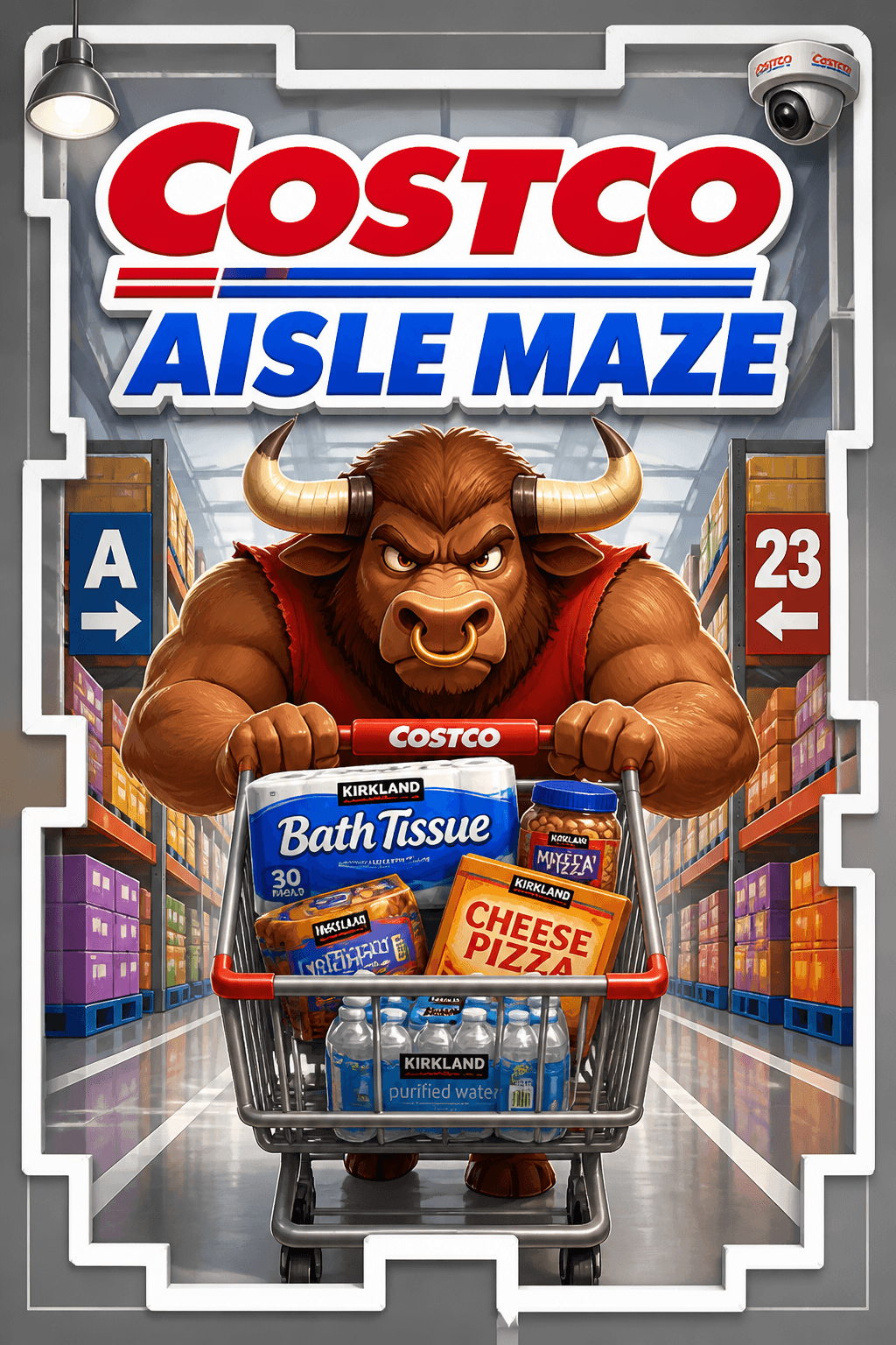 Costco Aisle Maze
