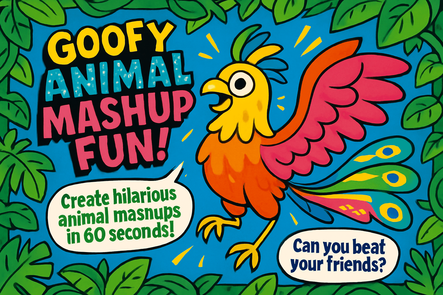 Goofy Animal Mashup Fun!