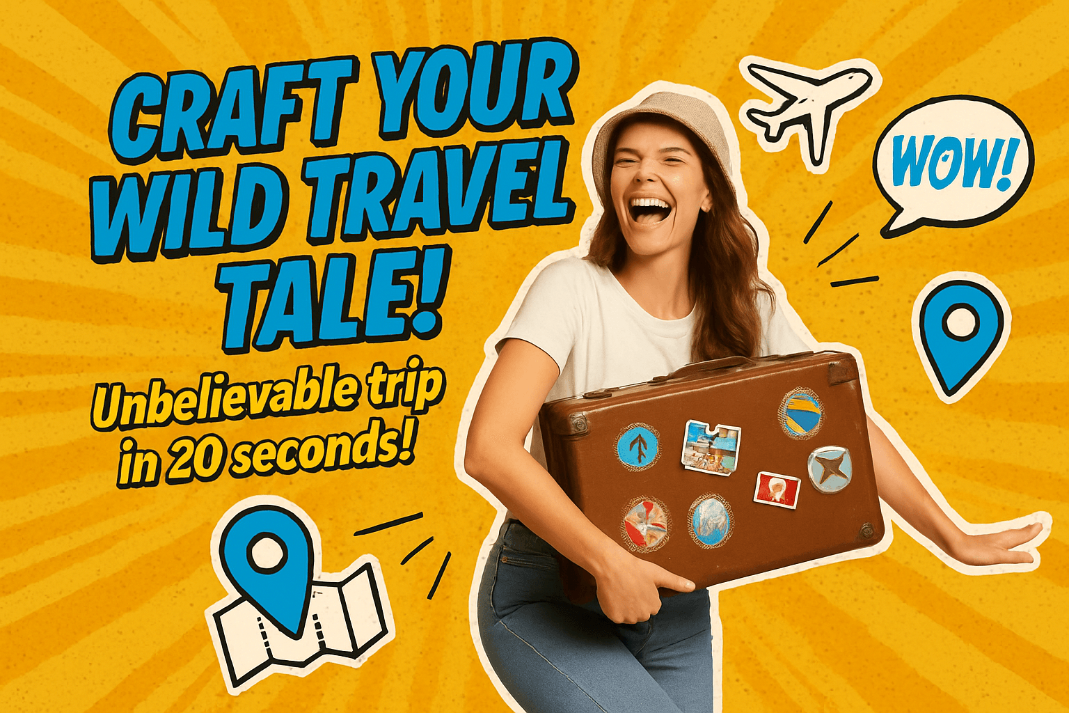 Craft Your Wild Travel Tale!