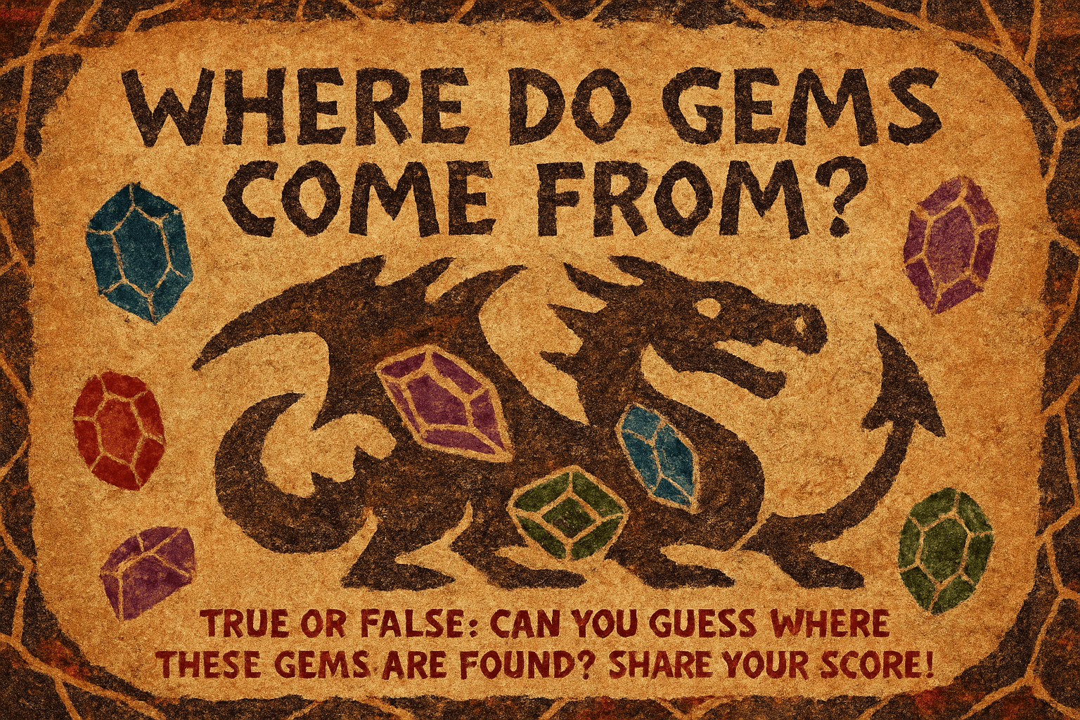 Where Do Gems Come From?