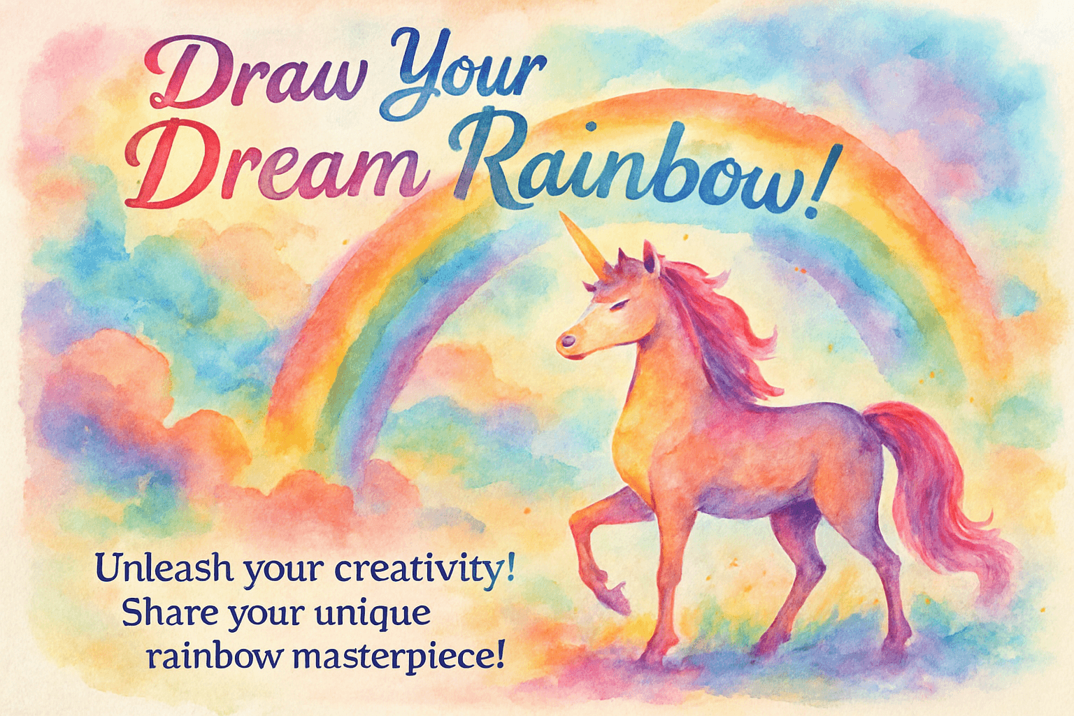 Draw Your Dream Rainbow!