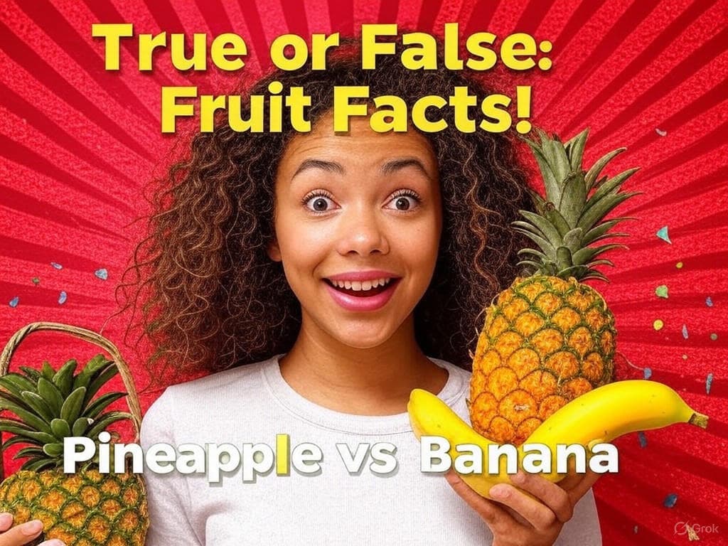 True or False: Fruit Facts!