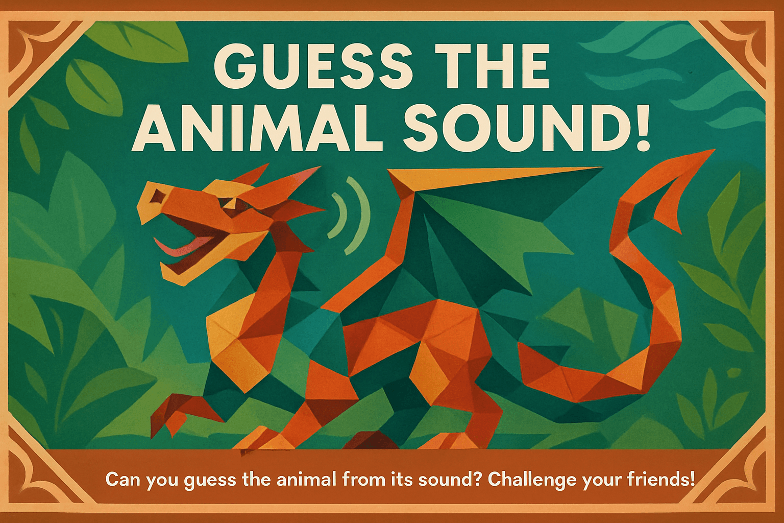 Make the Animal Sound!