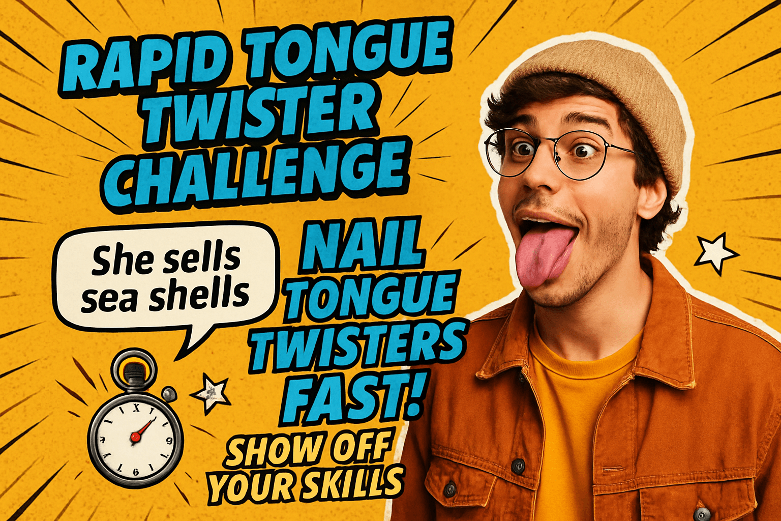 Rapid Tongue Twister Challenge