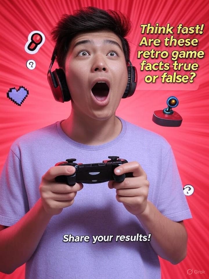 True or False: Retro Facts