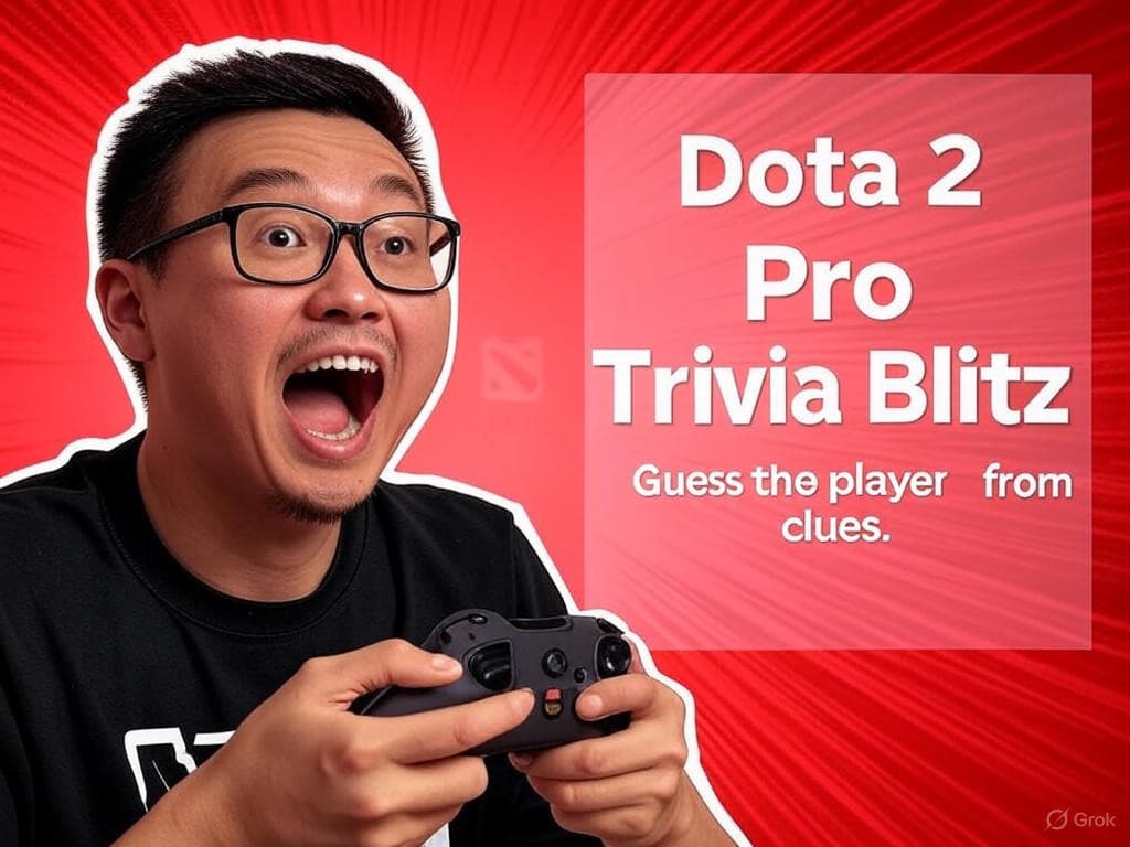 Dota 2 Pro Trivia Blitz