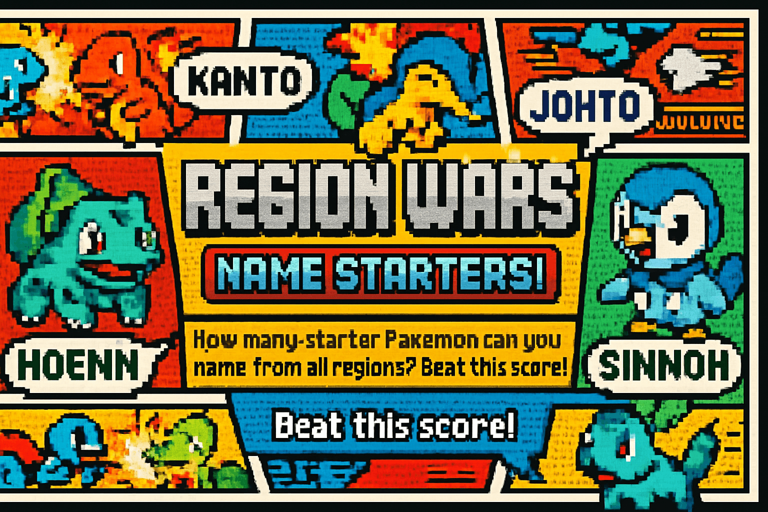 Region Wars: Name Starters!