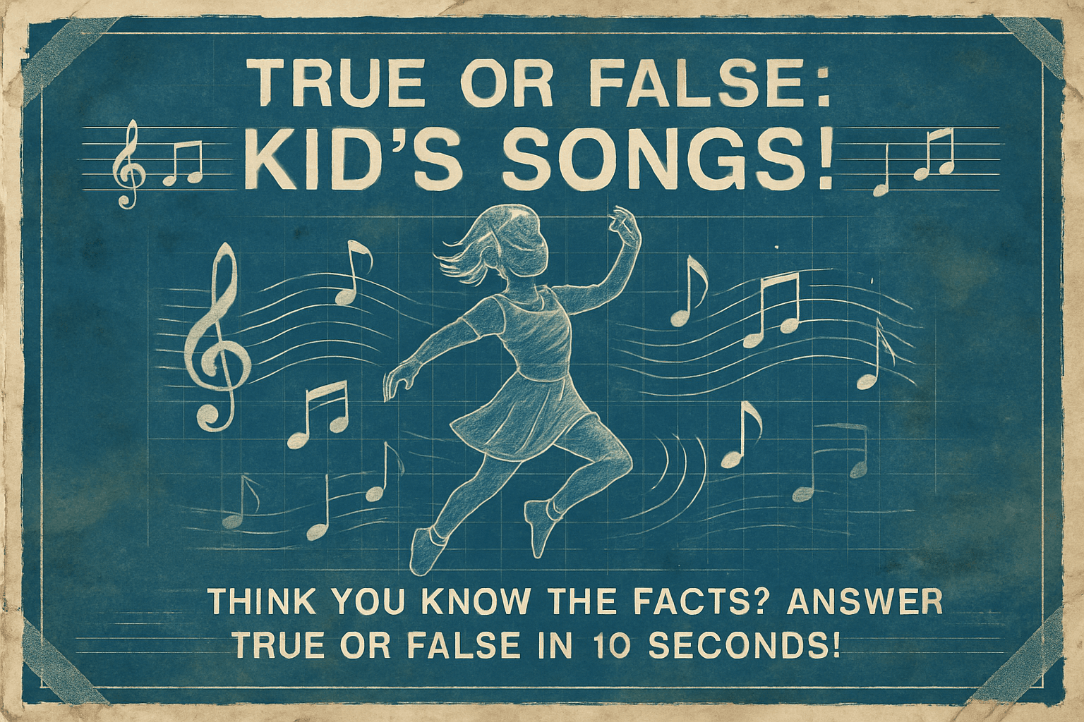 True or False: Kid's Songs!