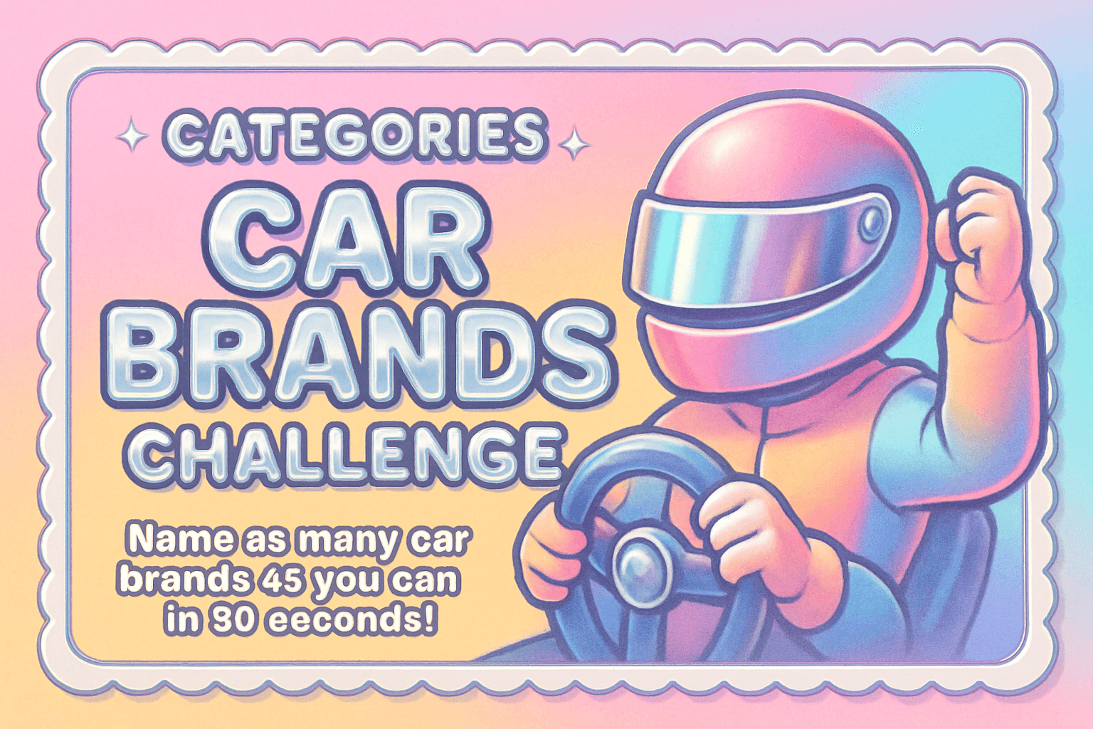 Categories: Car Brands Challenge