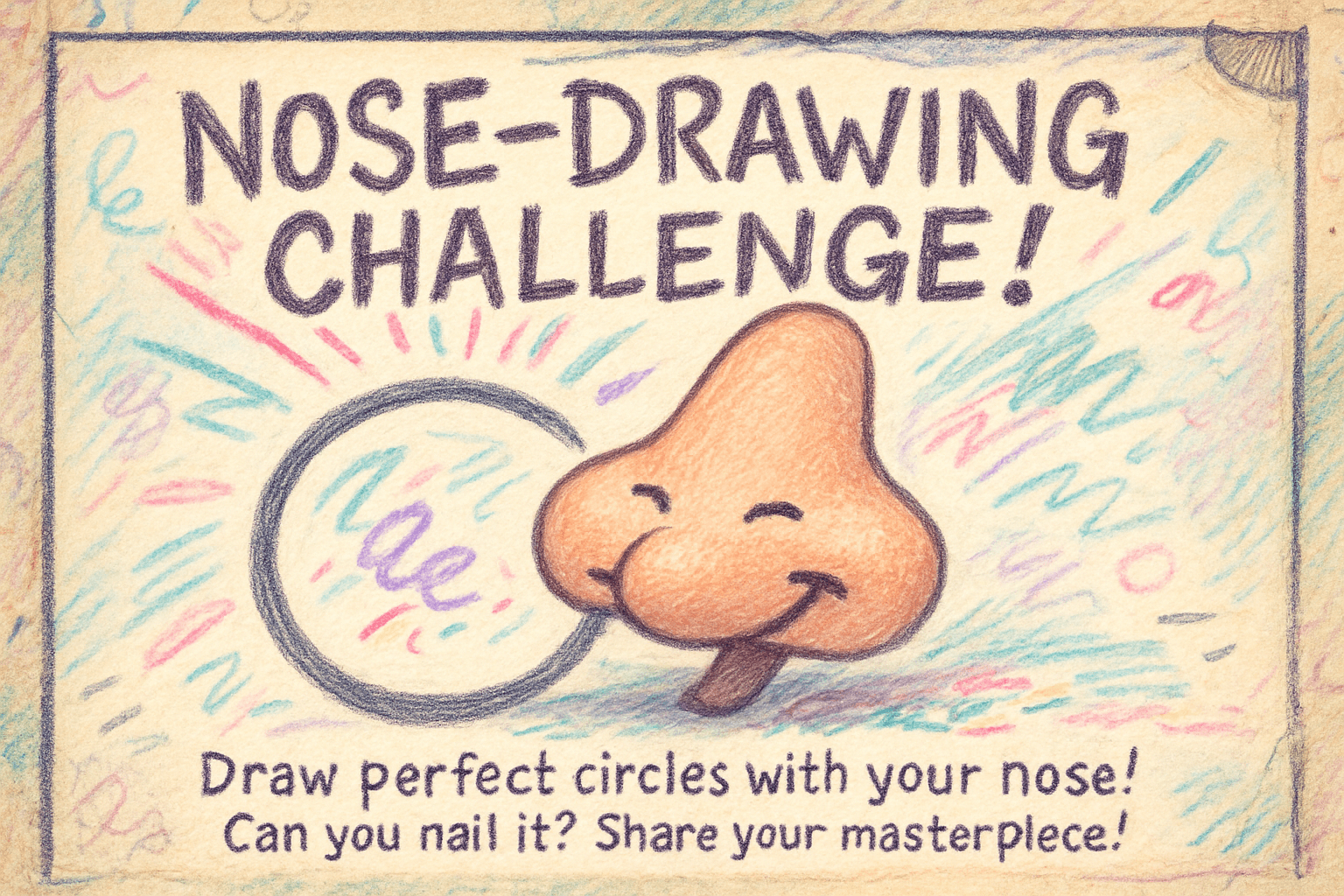 Nose-Drawing Challenge!