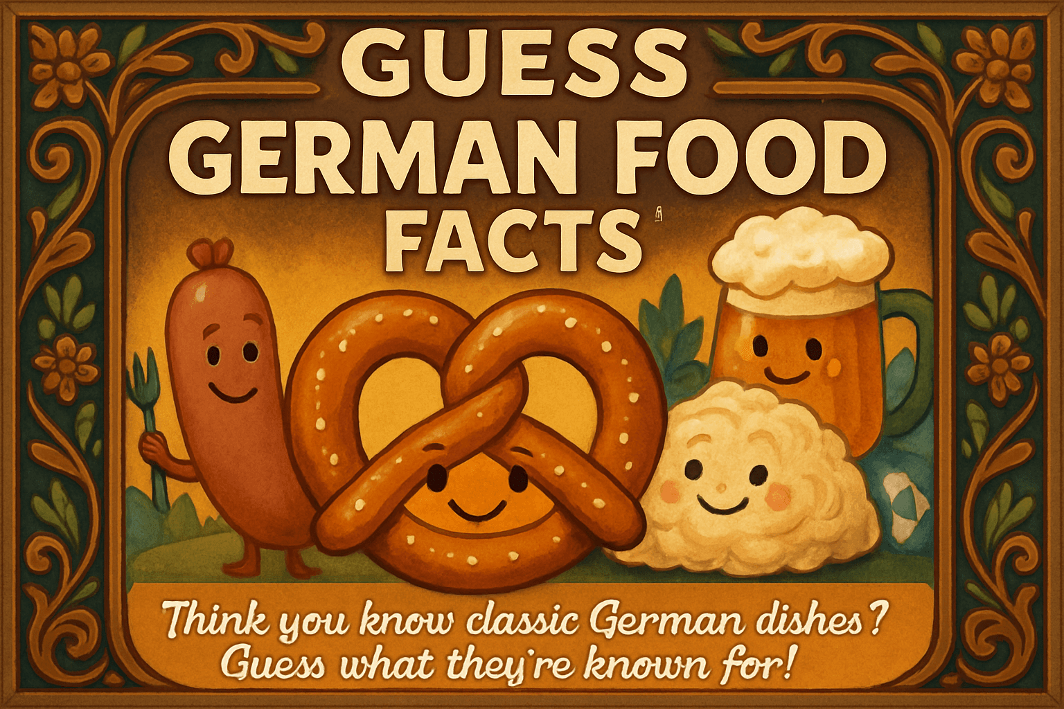 Guess German Food Facts!