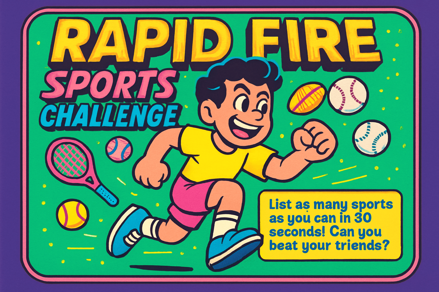Rapid Fire Sports Challenge