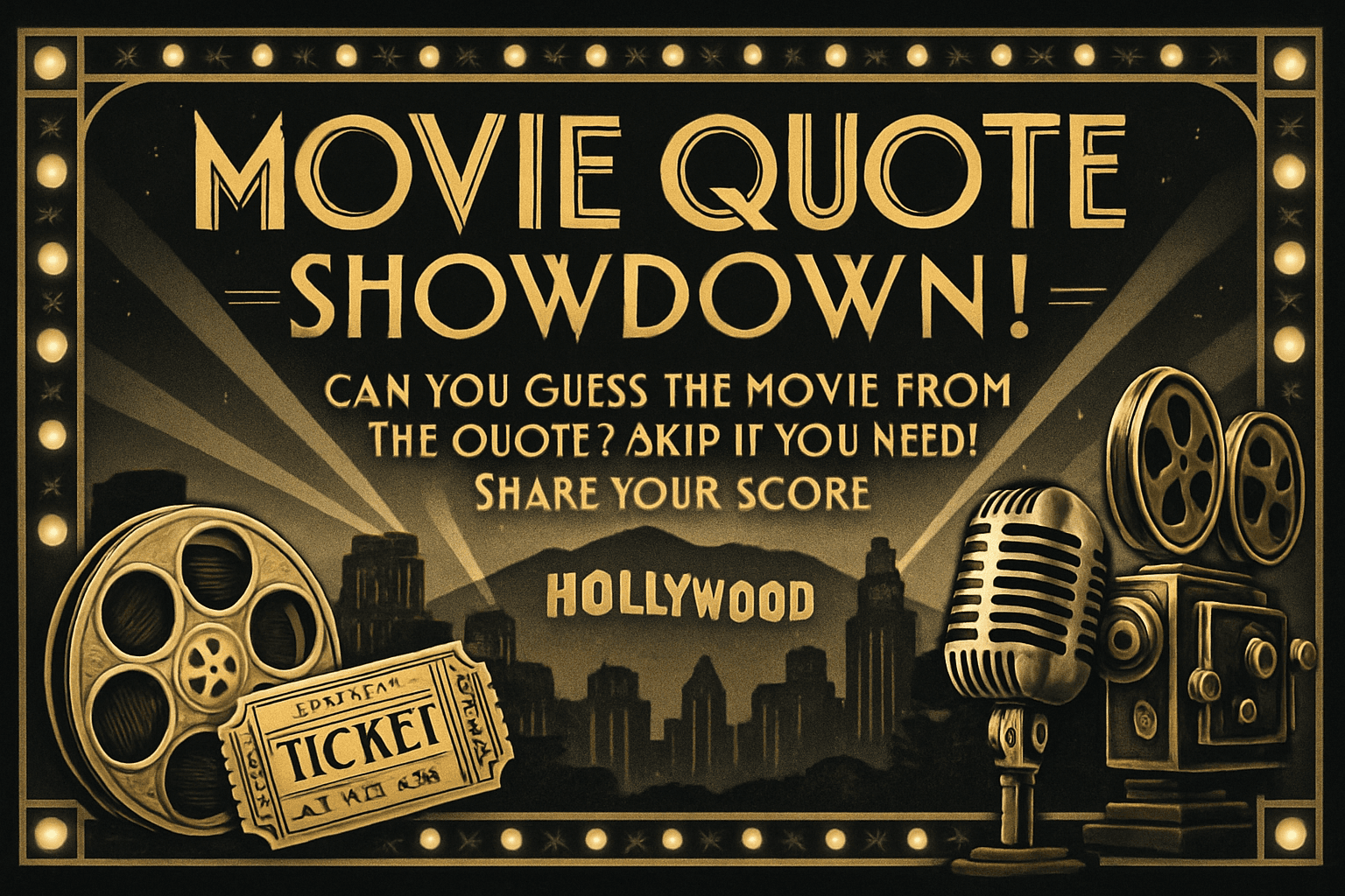Movie Quote Showdown!