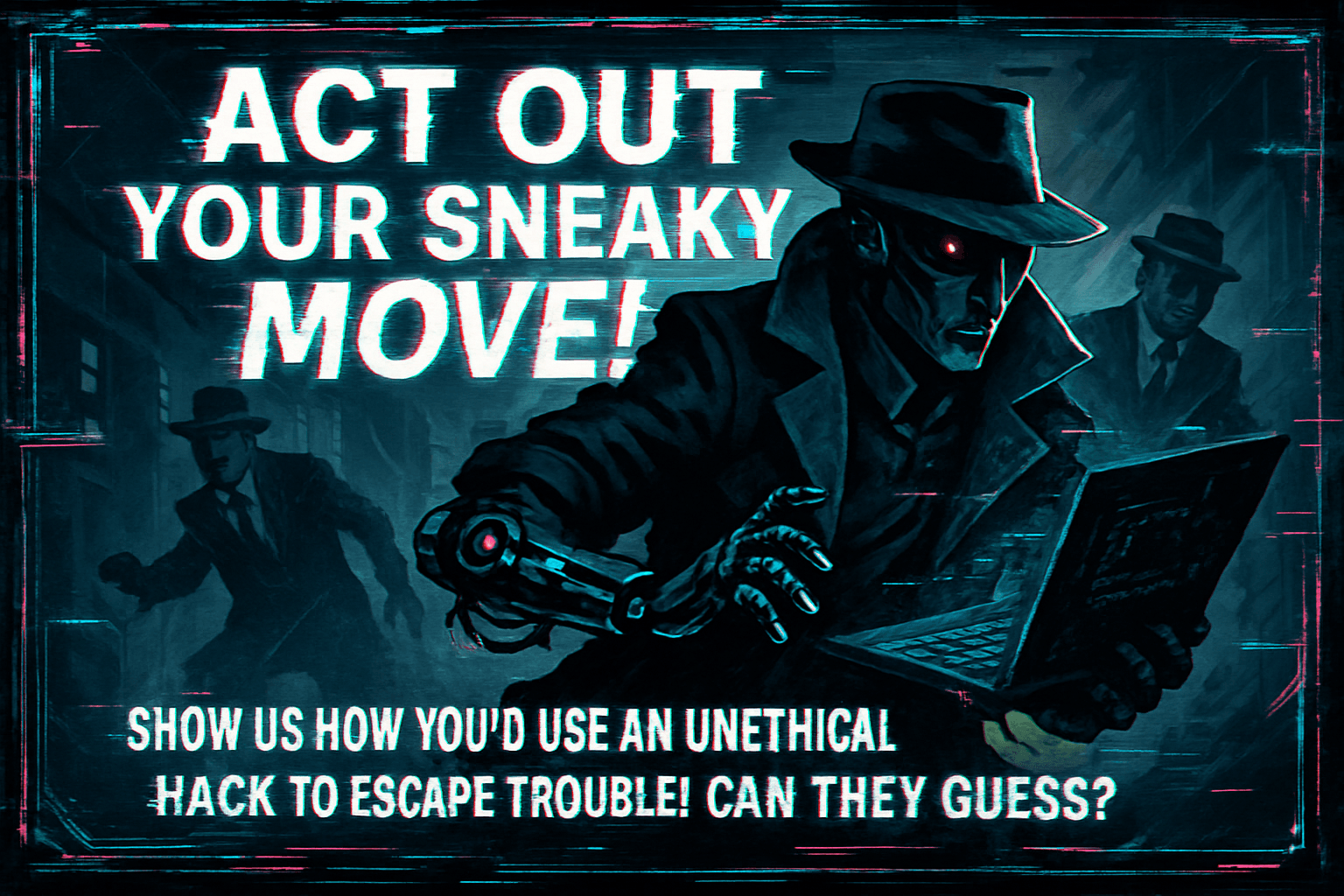 Act Out Your Sneaky Move!